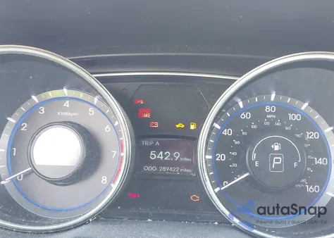 2012 Hyundai Sonata Se z USA, uszkodzony, nr VIN 5NPEC4AC2CH371066